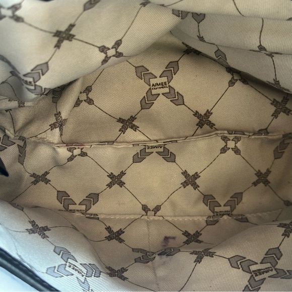 Aimee Kestenberg Black Quilted Leather Convertible Chain Crossbody Bag EUC! - Picture 12 of 15